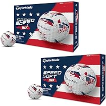 Amazon.co.jp: テーラーメイド スピードソフトインク ゴルフボール USA